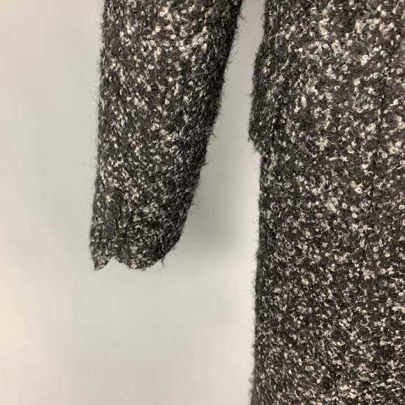 PS by PAUL SMITH Black Grey Tweed Wool Blend Coat - Picture 4 of 7